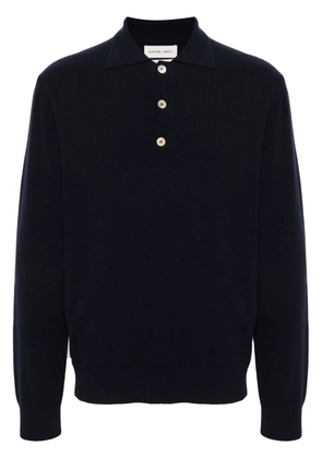 Another Aspect Another Polo Shirt 2.0 wool polo shirt - Blue