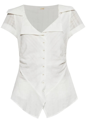 Cult Gaia cotton shirt - White