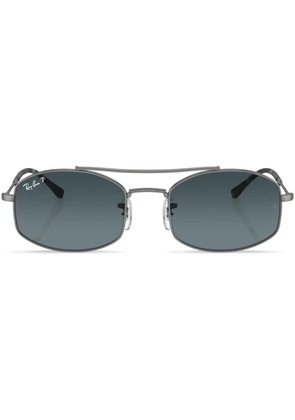 Ray-Ban oval-frame sunglasses - Grey