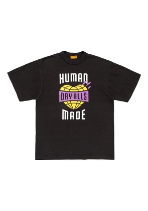 Human Made heart-globe graphic T-shirt - Black