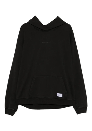 Ih Nom Uh Nit silicone logo hoodie - Black