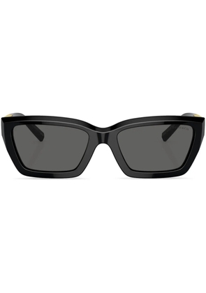 Tiffany & Co Eyewear T rectangle-frame sunglasses - Black