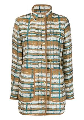 Fay Virginia jacquard jacket - White