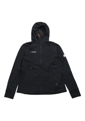 Mammut logo-print jacket - Black