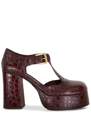 ETRO Mary Jane 110mm round-toe pumps - Red