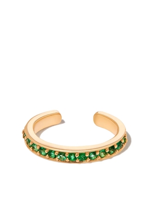 Anita Ko 18kt yellow gold emerald ear cuff