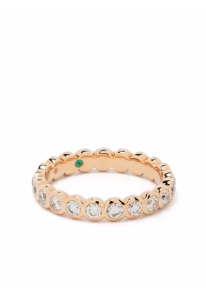 Courbet 18kt recycled rose gold Origine laboratory-grown diamond band ring - Pink