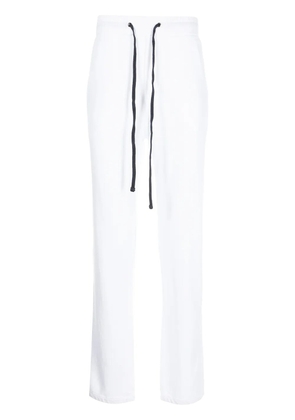 James Perse straight-leg fleece sweatpants - White