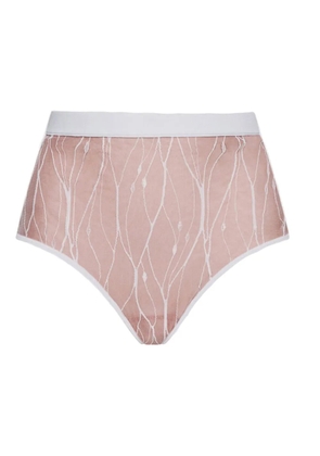 Undress Code Walking In Clouds lace briefs - White