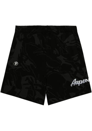 AAPE BY *A BATHING APE® cotton-blend shorts - Black