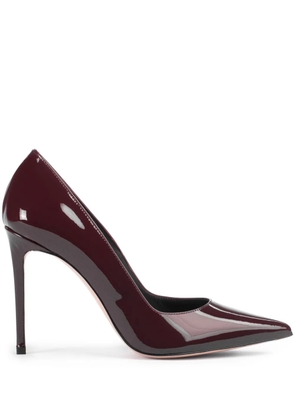 Le Silla Eva 100mm patent-leather pumps - Red