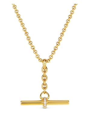 Dinny Hall My World diamond necklace - Gold
