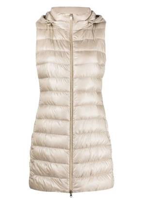 Herno goose-down padded gilet - Neutrals