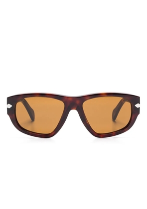 Persol geometric-frame sunglasses - Brown