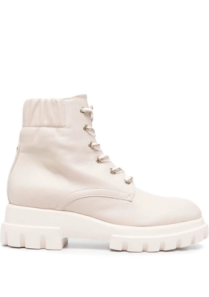 AGL Maxine Lux lace-up boots - Neutrals