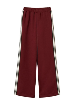 TWINSET elasticated side-stripe track pants - Red