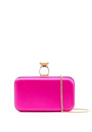 Sachin & Babi On The Rocks satin clutch bag - Pink
