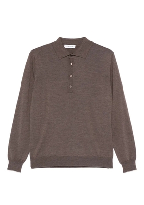 Kangra buttoned polo shirt - Brown