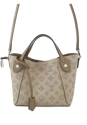 Louis Vuitton Pre-Owned 2022 Monogram Mahina Hina PM satchel - Grey