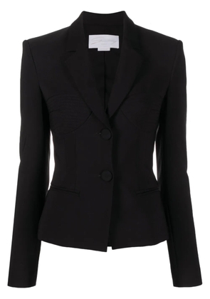 Genny single-breasted blazer - Black