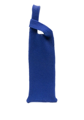 A. ROEGE HOVE Emma knitted tote bag - Blue