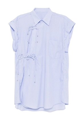 JNBY striped sleeveless shirt - Blue