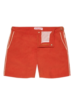 Orlebar Brown Bulldog piped-trim swim shorts - Red