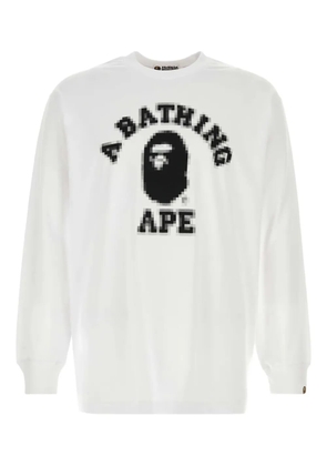 A BATHING APE® long-sleeve T-shirt - White