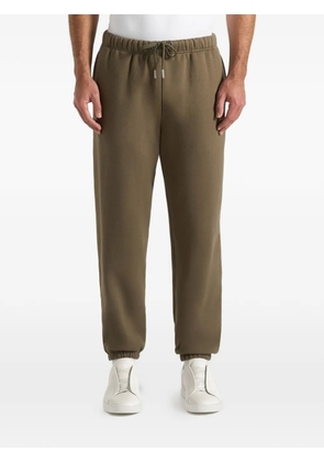 Manière De Voir Alistair logo-embroidered track pants - Brown