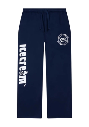 ICECREAM logo-print track pants - Blue