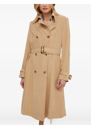 Benetton double-breasted belted coat - Neutrals