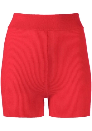 Cashmere In Love Alexa knit cycling shorts - Red