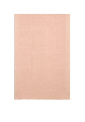 Ferragamo jacquard-logo gancini scarf - Neutrals