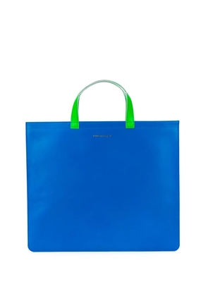 Comme Des Garçons Wallet slim tote - Blue