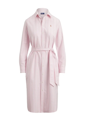 Polo Ralph Lauren striped belted dress - Pink
