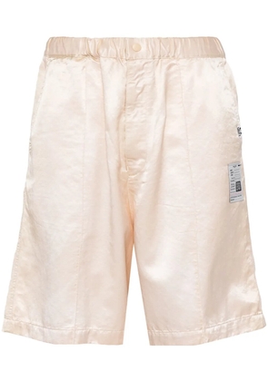 Maison MIHARA YASUHIRO satin bermuda shorts - Neutrals