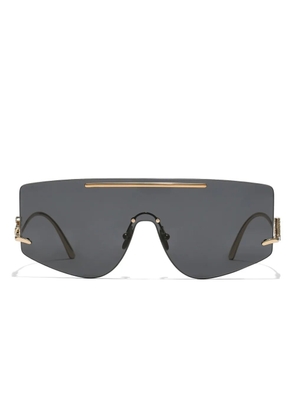 Dolce & Gabbana Eyewear shield-frame sunglasses - Gold