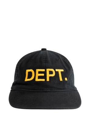 GALLERY DEPT. embroidered-logo cap - Black