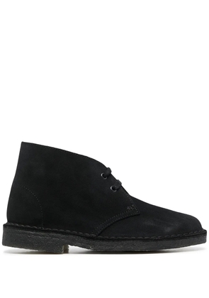 Clarks Originals suede desert boots - Black