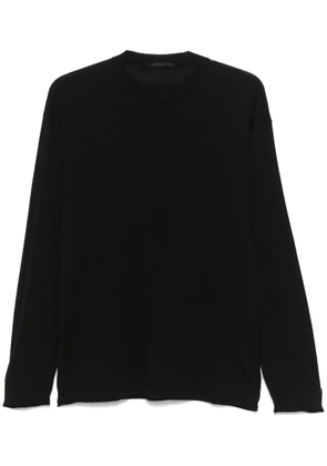 Transit crew-neck sweater - Black
