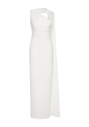 Rachel Gilbert asymmetrical gown - White