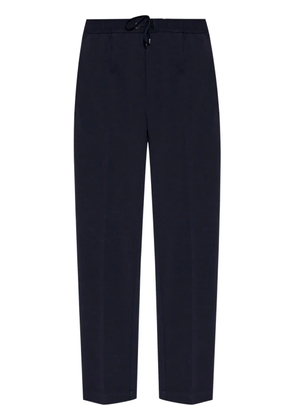 Moncler drawstring waist trousers - Blue