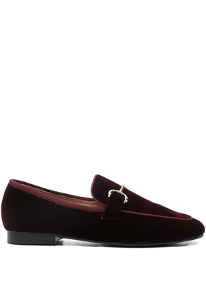 Bibi Lou velvet loafers - Red