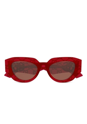 Gucci Eyewear Double G sunglasses - Red