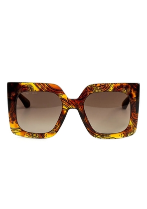 ETRO square-frame sunglasses - Brown