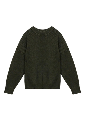 MARANT ribbed wool sweater - Green