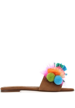 Alameda Turquesa Tutti Frutti slides - Brown