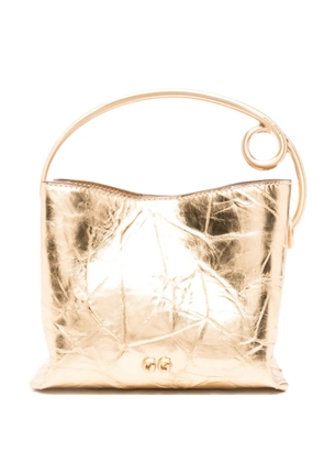 Cult Gaia Lalli top-handle tote bag - Gold