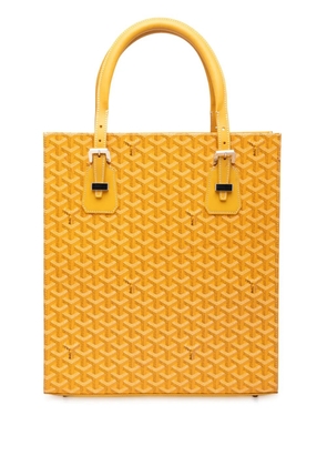 Goyard Pre-Owned 2016 Goyardine Comores GM tote bag - Yellow