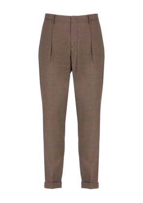 Briglia 1949 Tiberios pleated trousers - Brown